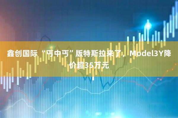 鑫创国际 “丐中丐”版特斯拉来了，Model3Y降价超35万元